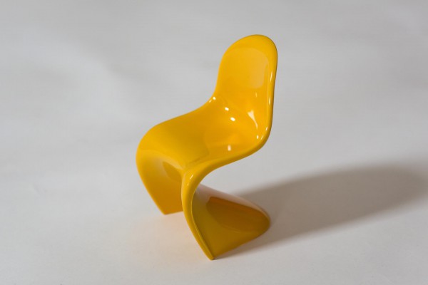 2006 Miniature Panton Chair yellow