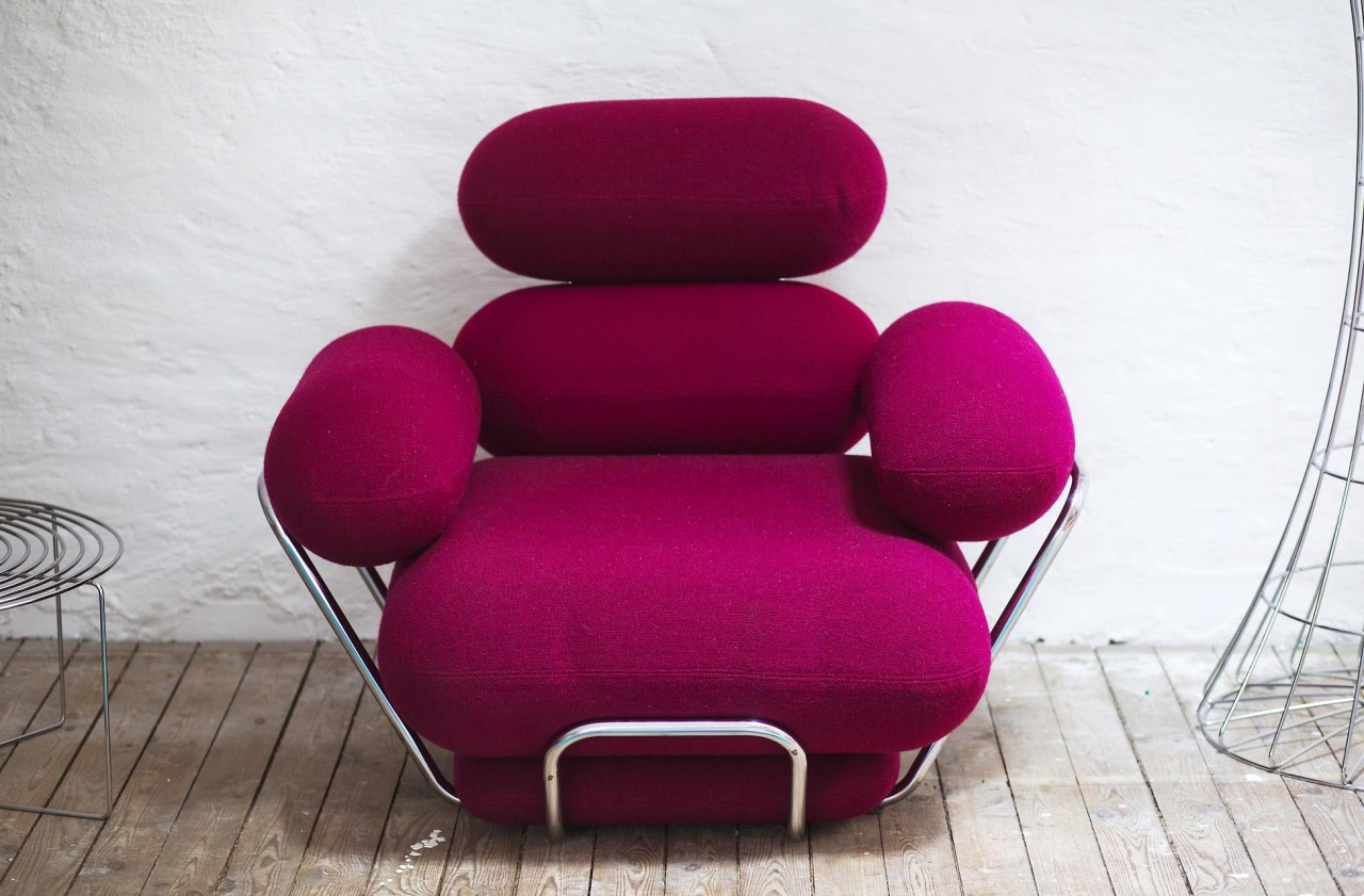 1965 Dux Sessel - Salami Chair 001