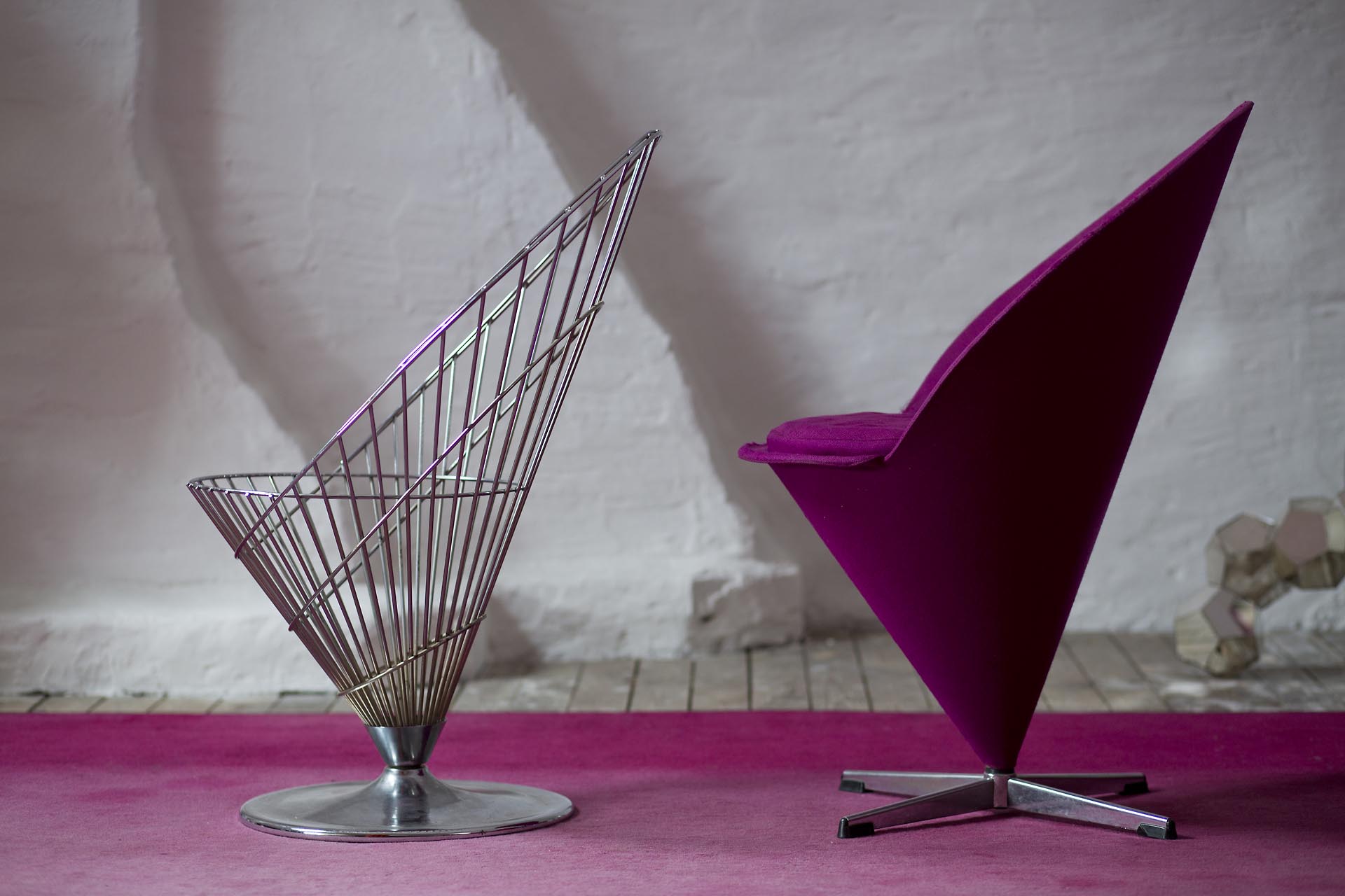 1970-80 Wire Cone Chair 020